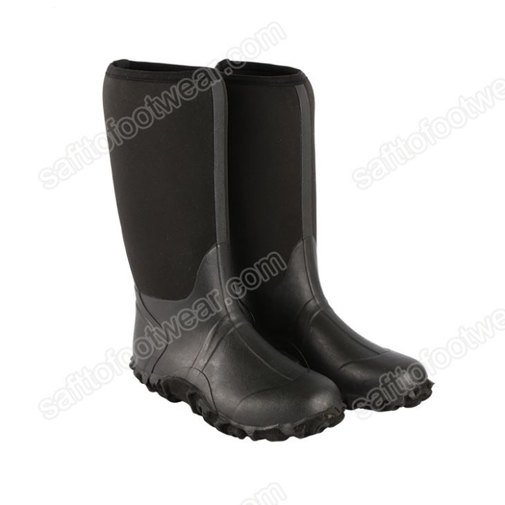Antiskid And Abrasion Resistant Rubber Work Boots