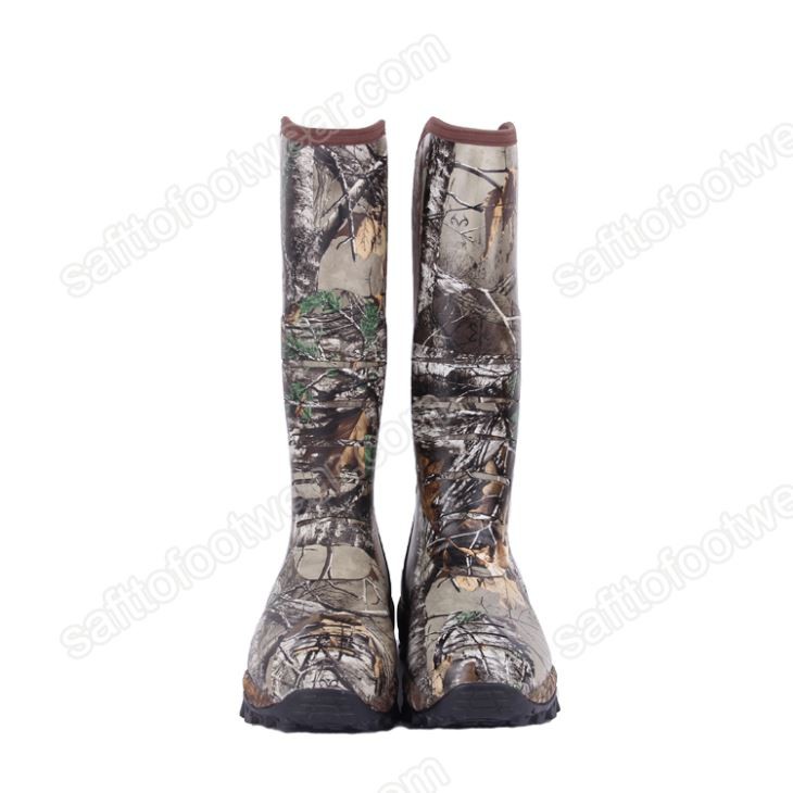 Kasut Getah Kalis Air Utiliti Camo Luar