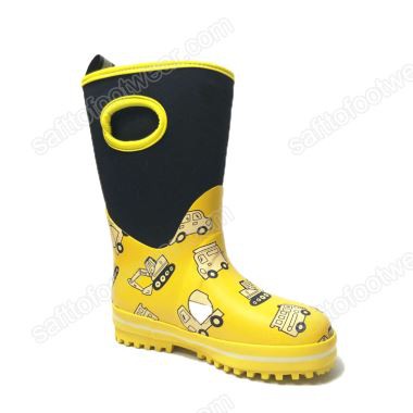 Kasut Hujan Getah Kanak-kanak Bernafas Ringan